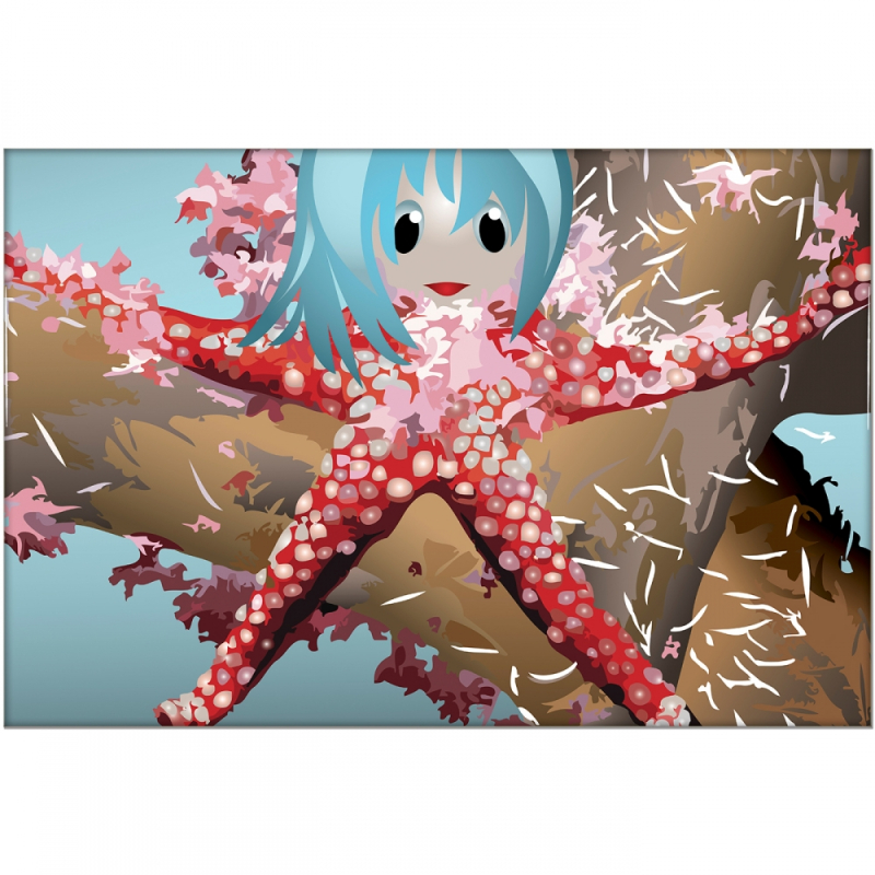 Blossoms on a starfish